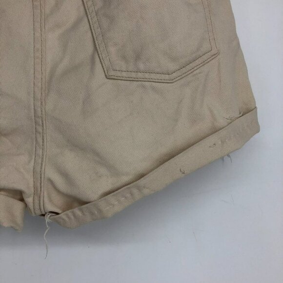 L.L. Bean Beige  cream Jean Short Shorts size 10 - Picture 13 of 14